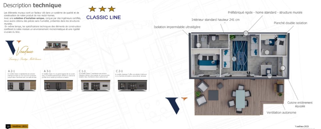 Vendome Fabricant de mobil-homes 